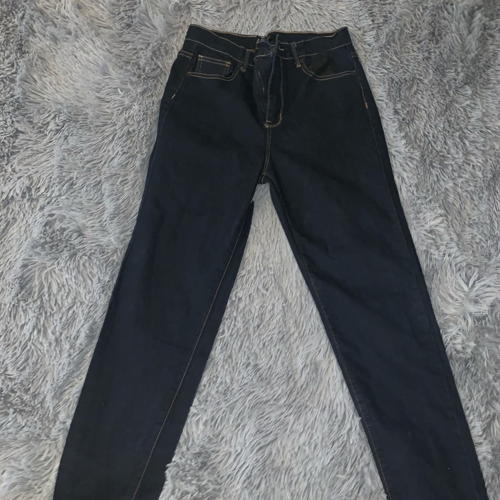 Black blue jeans